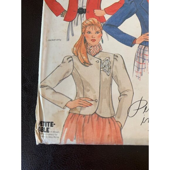 McCall's Misses Coat Sewing Pattern Sz 8 8462 - Uncut - Picture 2 of 10